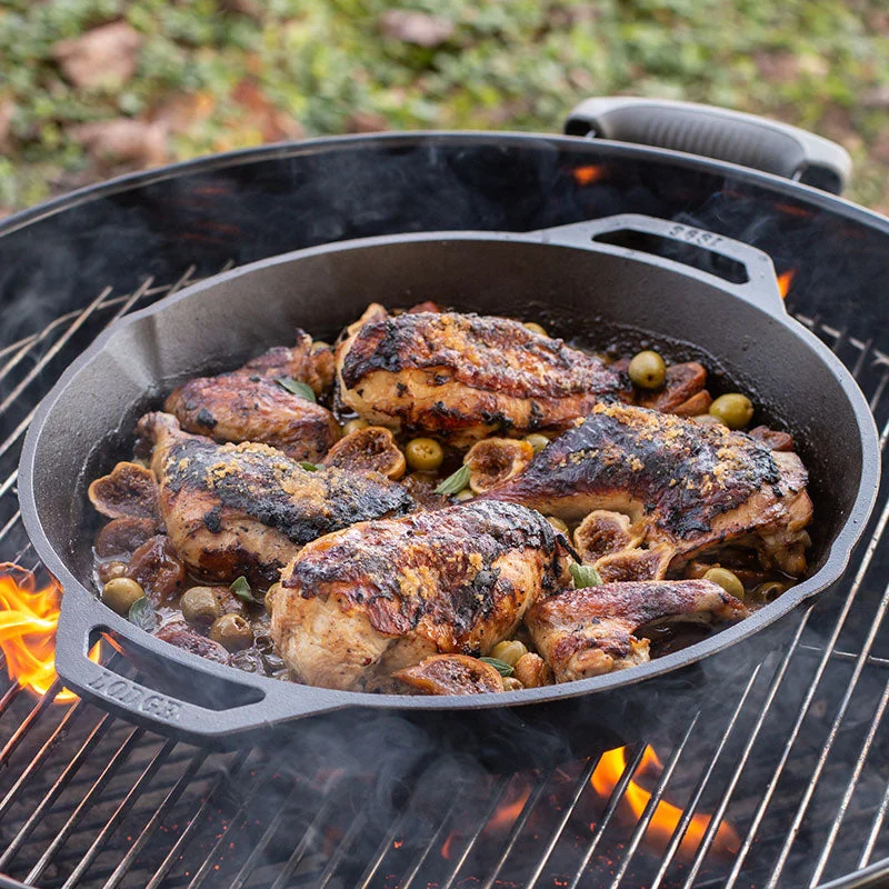 Cast Iron Dual-Handle Pan - Image 17