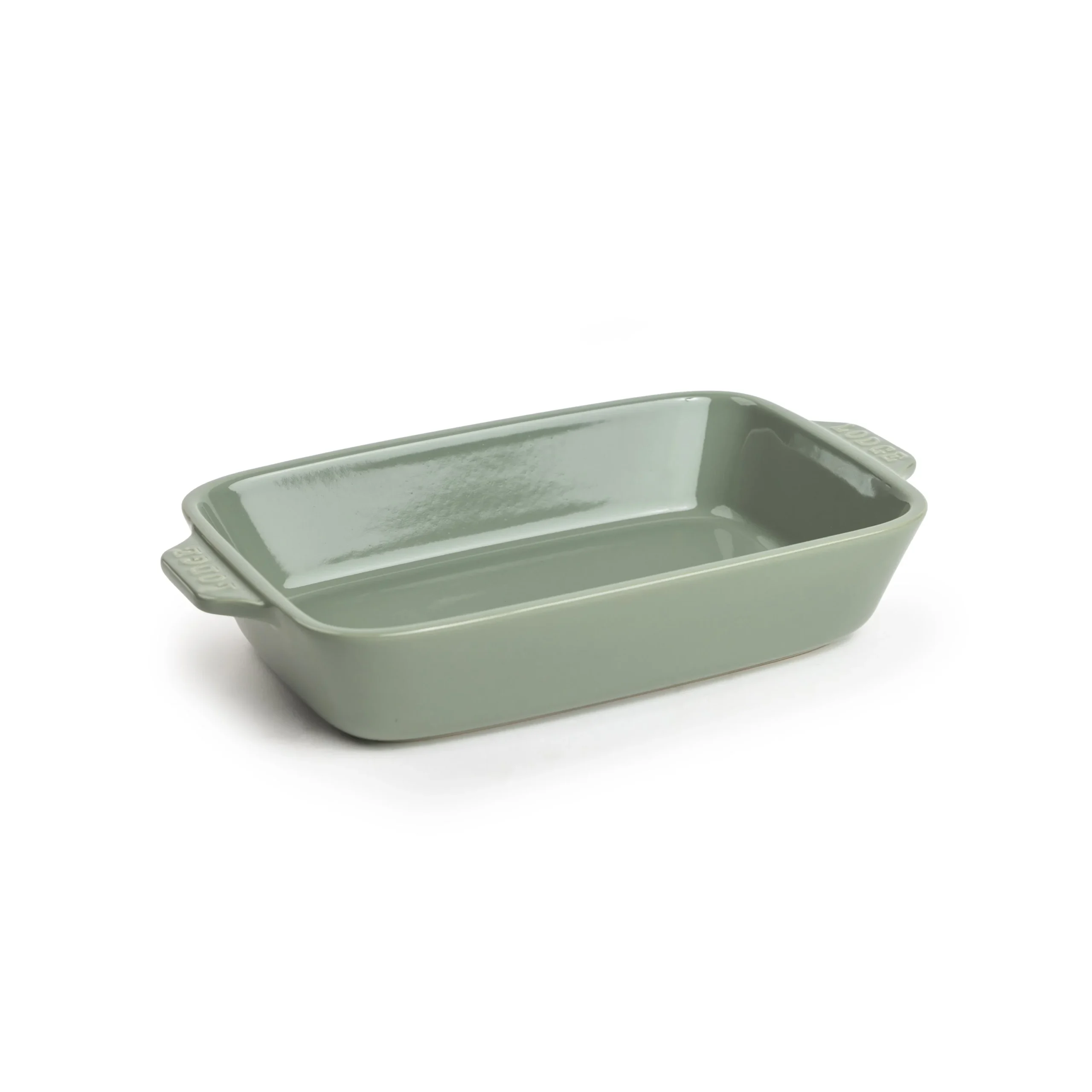 Small Stoneware Casserole Dish, 9 x 6 Inch - Image 2
