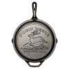 12 Inch Seasoned Cast Iron Skillet, John Deere Hometown
