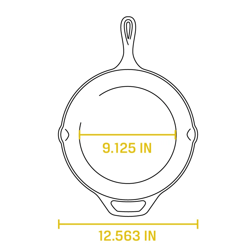 Classic Cast Iron Skillets - Image 14