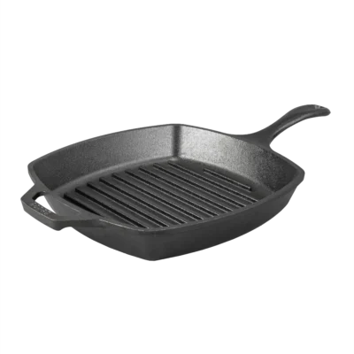 10.5 Inch Square Cast Iron Grill Pan