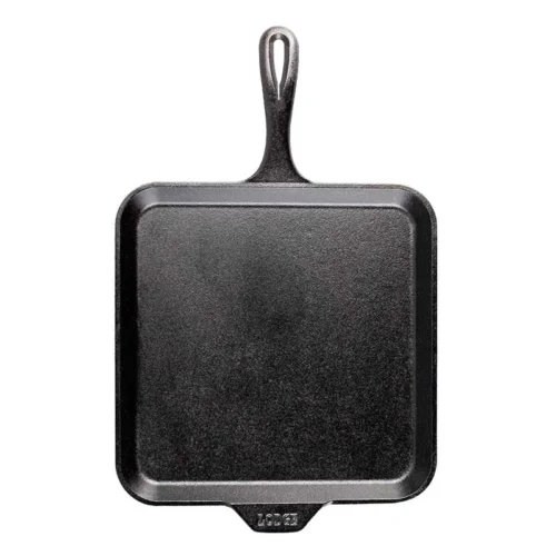 Alternative view of 11 Inch Seasoned Cast Iron Square Griddle