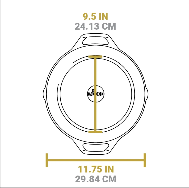 Cast Iron Dual-Handle Pan - Image 41