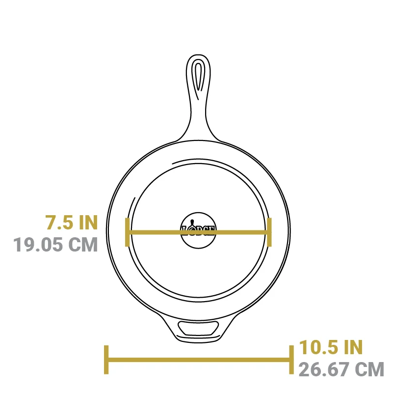 Cast Iron Deep Skillet - Image 10