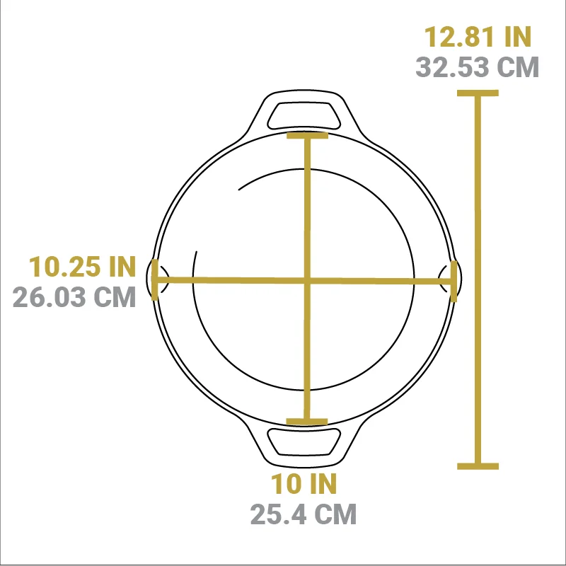 Cast Iron Dual-Handle Pan - Image 35